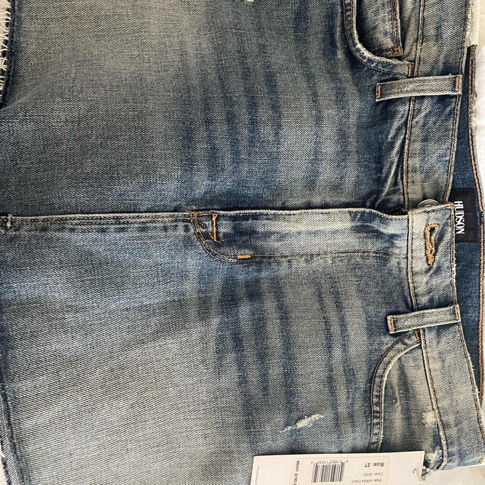 Brand NWT! Hudson
Vivid Denim Mini Skirt - Picture 6 of 7